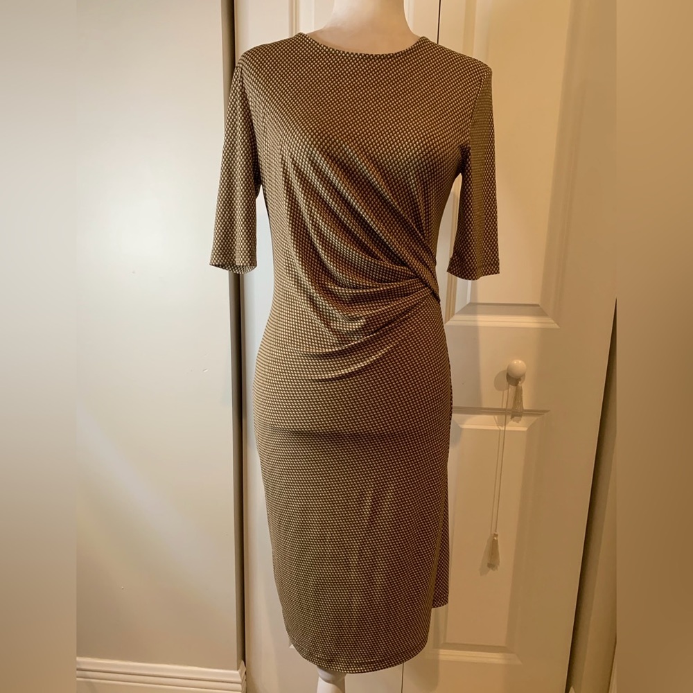 Banana Republic Side Ruching Midi Dress 👗